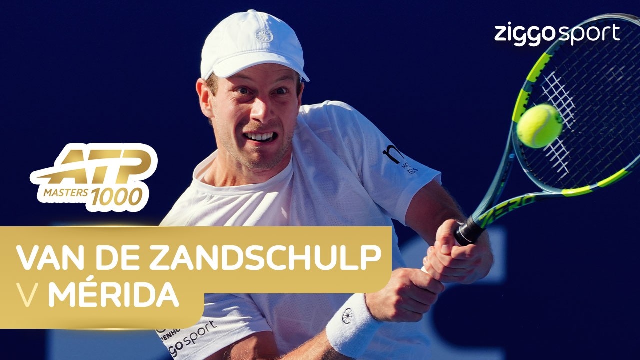 BOTIC KNOKT ZICH HEERLIJK TERUG IN DE WEDSTRIJD!💪 | Van de Zandschulp vs Mérida | ATP 1000