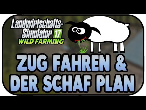 Zug fahren & der Schaf Plan - Landwirtschafts Simulator 17 YTer Projekt #63 - LS17 Multiplayer