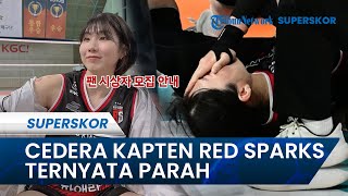 Kabar Buruk Hinggapi Red Sparks, Mega Cs Dibuat Gelisah: Cedera Sang Kapten Ternyata Cukup Parah!