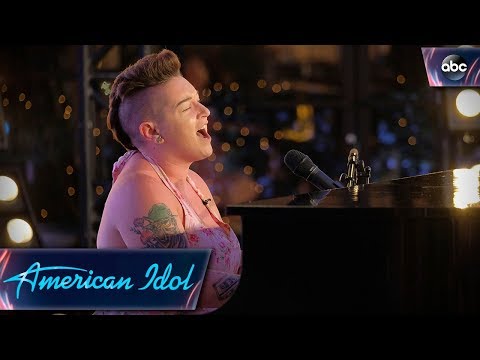 Effie Passero Surprises Judges With Original Tune on Piano - American Idol 2018 on ABC