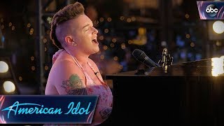 Effie Passero Surprises Judges With Original Tune on Piano - American Idol 2018 on ABC