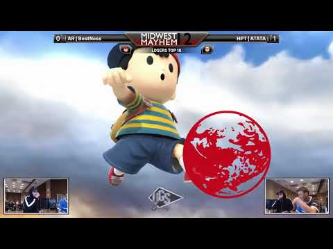 Midwest Mayhem 12 LOSERS TOP 16 - AR | BestNess (Ness) vs HPT | ATATA (Ness)