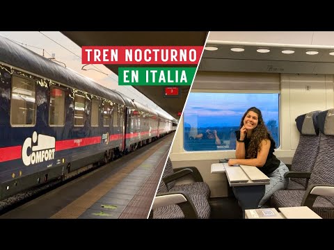 TRAVEL BY NIGHT TRAIN IN ITALY | InterCity Notte 797