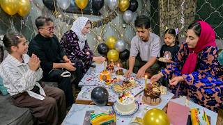 Download lagu A Surprise Birthday After a Hard Day on the Farm 🎉 Masoud’s Special Night 🎂 mp3