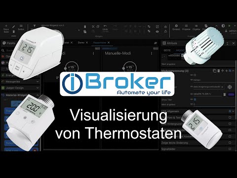 ioBroker VIS-2  Thermostat Widgets