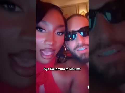 🚨 Aya Nakamura dans les bras de Maluma