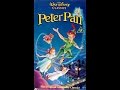 Digitized Opening To Peter Pan UK VHS 1993