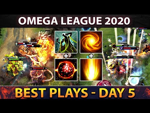 Best Plays Europe Immortal - OMEGA League Dota 2 - Day 5
