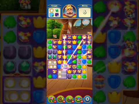 Royal Match Level 3206 No Boosters Series