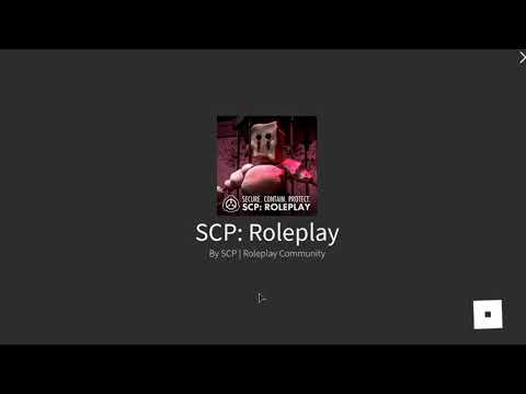 Playing Random SCP Games on roblox