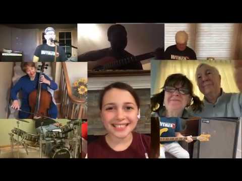 Fans sing virtually to Sweet Caroline with The (isolated) Hitmen Ultimate Rock Tribute