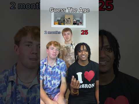 Guess The Age🔢 #games #guessinggame #funny #sidelinebros
