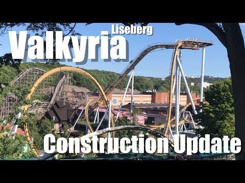Valkyria [Liseberg] B&M Dive Coaster | 23/24. Juni 2018 | Construction Update