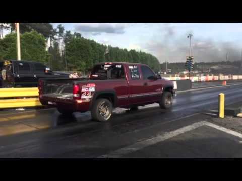 6.7 Powerstroke MPD Turbo Kit 1/8 mile 7.70 Run @ Rudy's