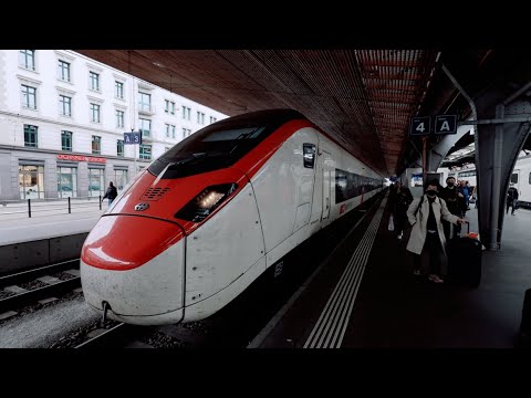 Switzerland's new EuroCity! | EC Giruno train Review | Milano to Zürich
