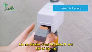 Hướng dẫn lắp đặt và lên lịch cho BTX1 Smart Valve Igreen
