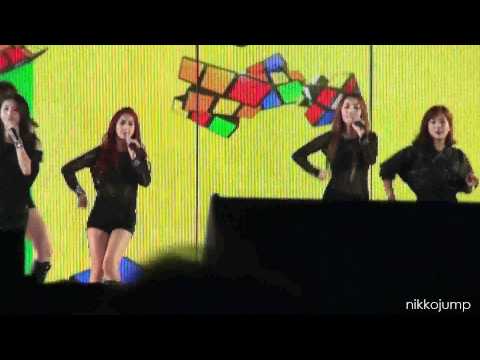 [Fancam] 120407 KARA - Mister @ KMW in BKK 2012