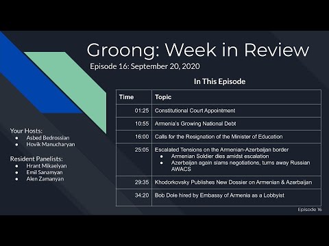 ANN/Groong Week in Review -  (Ep #16) - 09/20/2020