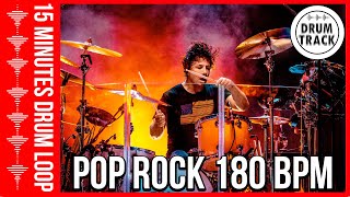 Download lagu Drum Beat 180 bpm - Groove Drum Track 180 BPM POP ROCK | Batería 180 BPM POP ROCK mp3