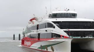 Mit dem Katamaran von Cuxhaven zur Insel  Helgoland ( Juli 2019)