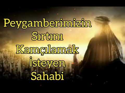 Peygamberin mührünü öpen sahabe