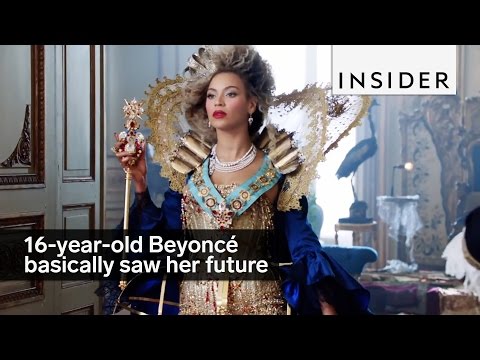 Teenage Beyoncé predicted her own future