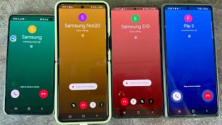Google Duo vs Google Meet | Samsung Galaxy Note 20 | Z Flip 3 | S10e | S20+ Duo RED BLUE GREEN