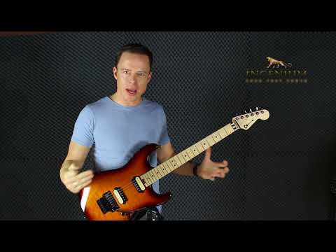 How I practice triads & 4 note arpeggios - Guitar mastery lesson