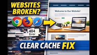 Browser Acting Strange? Clear Cache (All 3 Browsers)