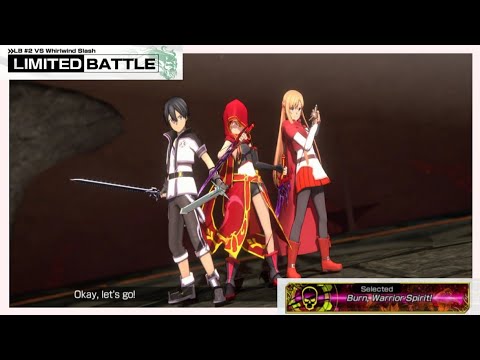 Limit Battle #2 VS Whirlwind Slash | Sword Art Online Variant Showdown (SAOVS).