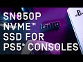 WD Black SSD SN850P M.2 2280 NVMe 1000 GB