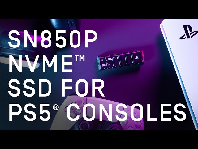 Memoire Ssd Wd_black 2to Licence Officielle Playstation - PS5