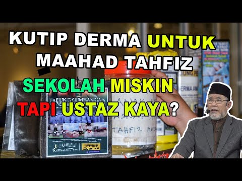 Kutip Derma Untuk Maahad Tahfiz? | Dato' Dr. Danial Zainal Abidin