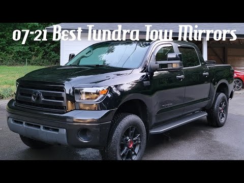 The BEST Tundra TOW Mirrors Install!