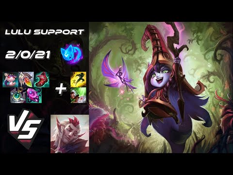 SUPPORT Lulu vs Rakan - EU Grandmaster Patch 14.23