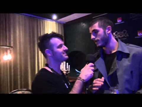 ESCKAZ in Stockholm: Interview with Luka Vojvodić (Highway, Montenegro) (at Balkan Party)