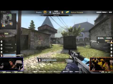 Dennis (1vs2 clutch) vs NaVi #CSGO