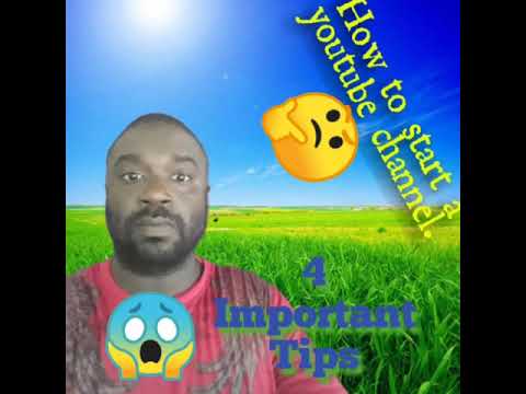 Watch how to become a youtuber in 2020 very easy| 4 Important Tips to Consider.
