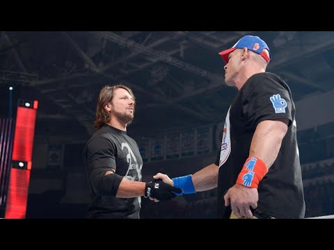 John Cena and AJ Styles meet for the very first time