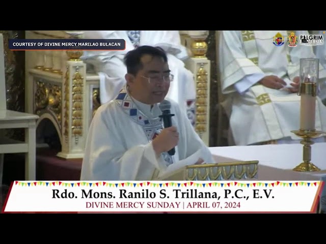 LIVESTREAM: Divine Mercy Sunday 2024 Mass with Malolos Bishop Dennis Villarojo