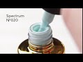 FOX Spectrum gel varnish No. 020 (blue, enamel), 7 ml