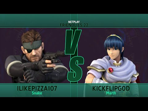 Friendlies vs kickflipg0d 22 - Netplay