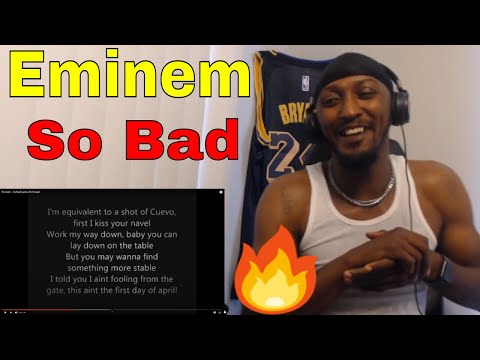 Eminem - SO BAD (REACTION)