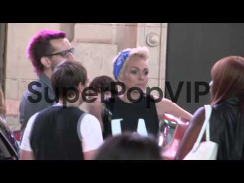 Kelly Carlson departs the Planes Premiere at the El Capit...