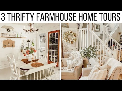 3 Antique Farmhouse Style Home Tours