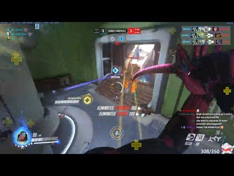 Overwatch Fastest Genji God Necros Monster Gameplay With 52 Elims