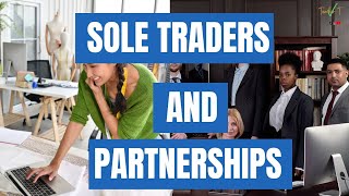 Sole Traders VS Partnerships - Business Ownership✅ A level Business, GCSE Business, BTEC Business