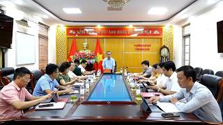 Hội nghị giao ban đánh giá tình hình thực hiện nhiệm vụ phát triển kinh tế - xã hội tháng 8, triển khai nhiệm vụ trọng tâm tháng 9 năm 2026