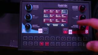Video thumbnail for Digital Audio Labs - LiveMix System - CS DUO Mixer Overview by Joe Bucci