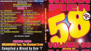 Wigan Pier Volume 58 - Bonus disc - Megabounce ft Blackout crew